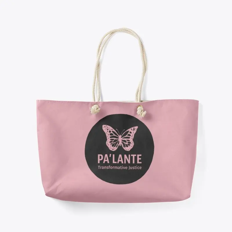 Black Pa'lante Logo Support